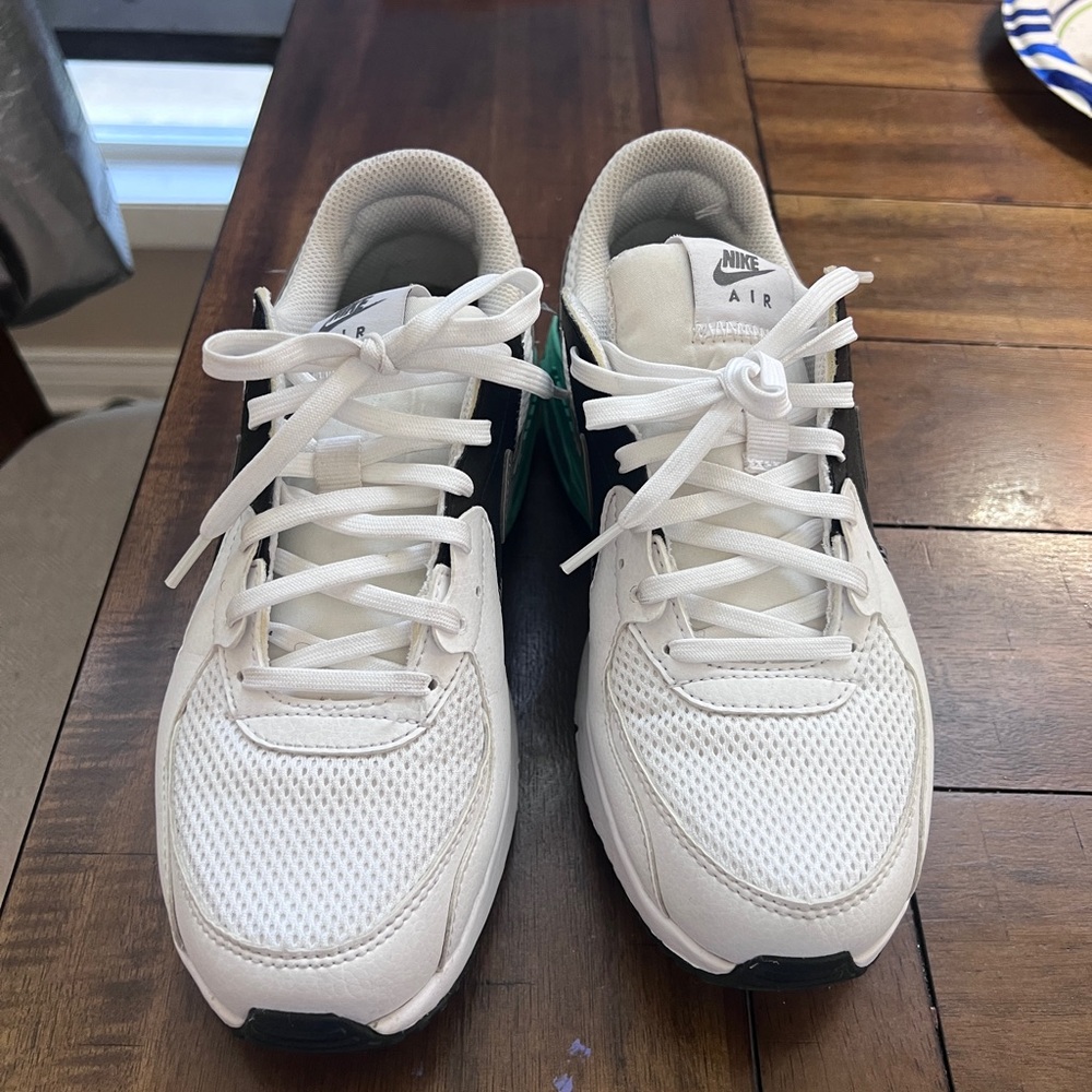 Nike Air Max Women's Sneakers White, Black, Mint Green - Picture 6 of 6
